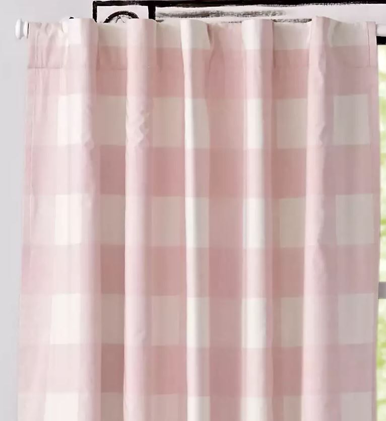 Pink Buffalo Check Blackout Curtains thumbnail 2