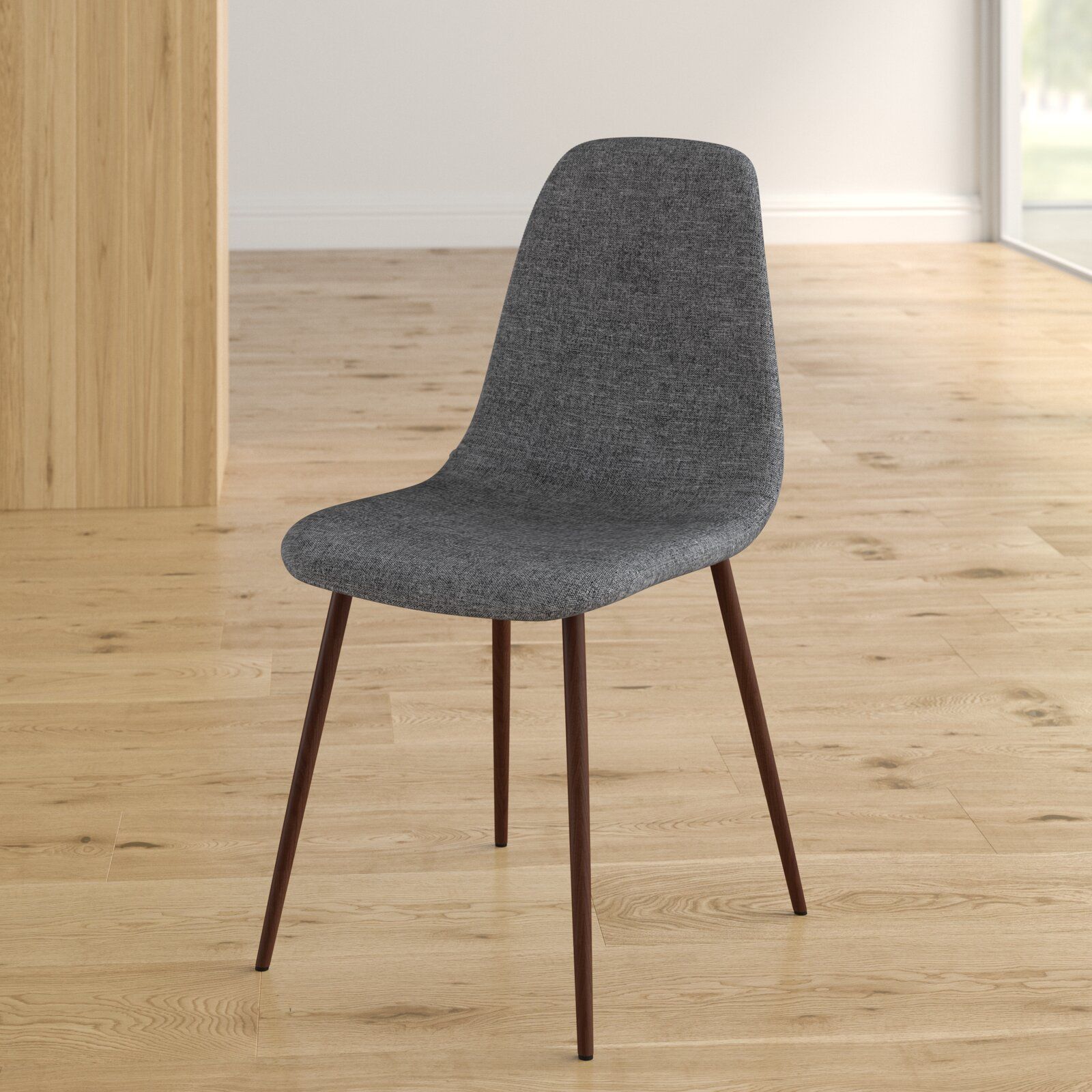 Capasso Upholstered Side Chair in Gray thumbnail 2
