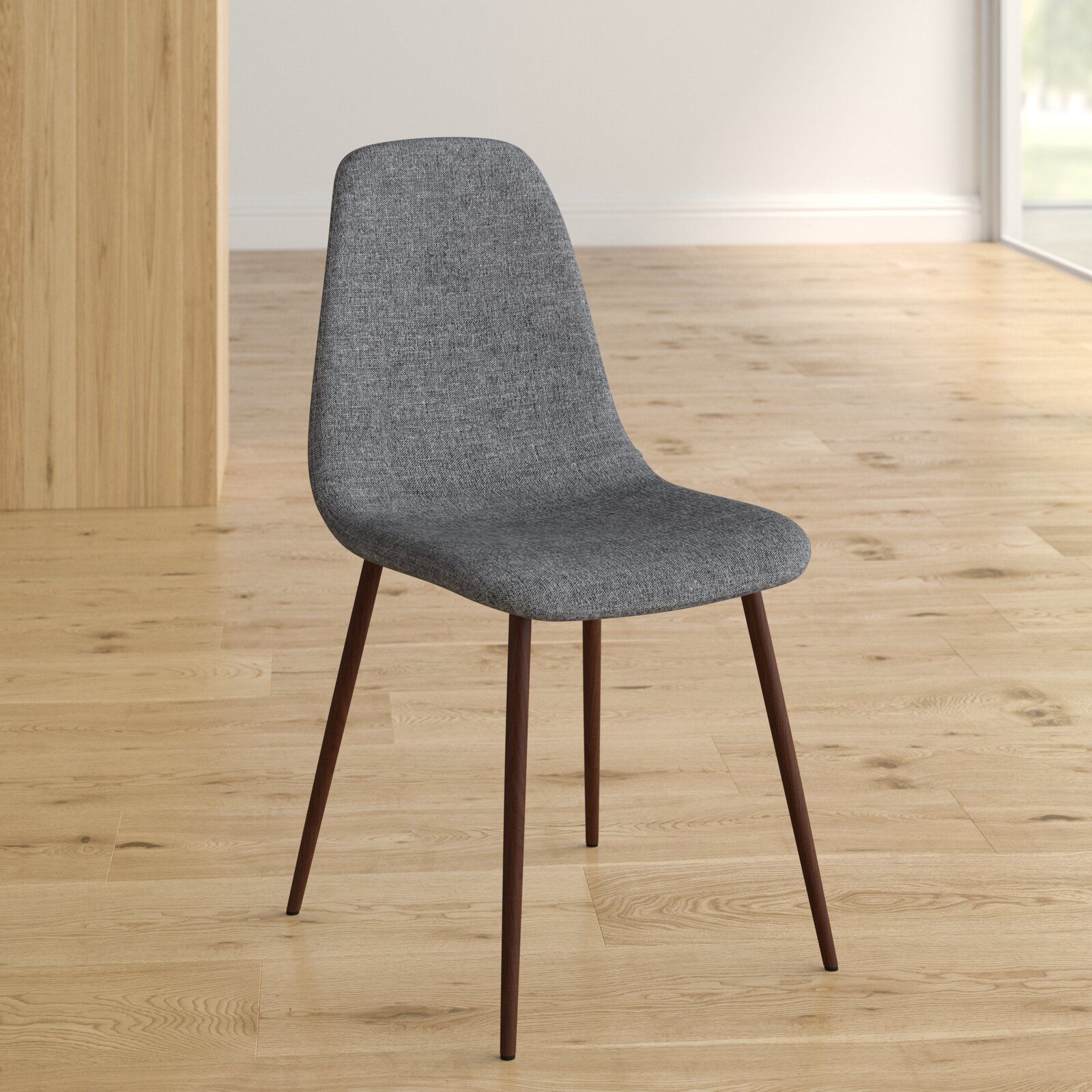 Capasso Upholstered Side Chair in Gray thumbnail 3