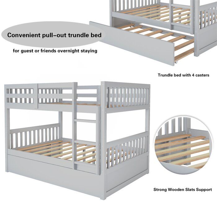 Hajrah Full over Full Bunk Bed thumbnail 2