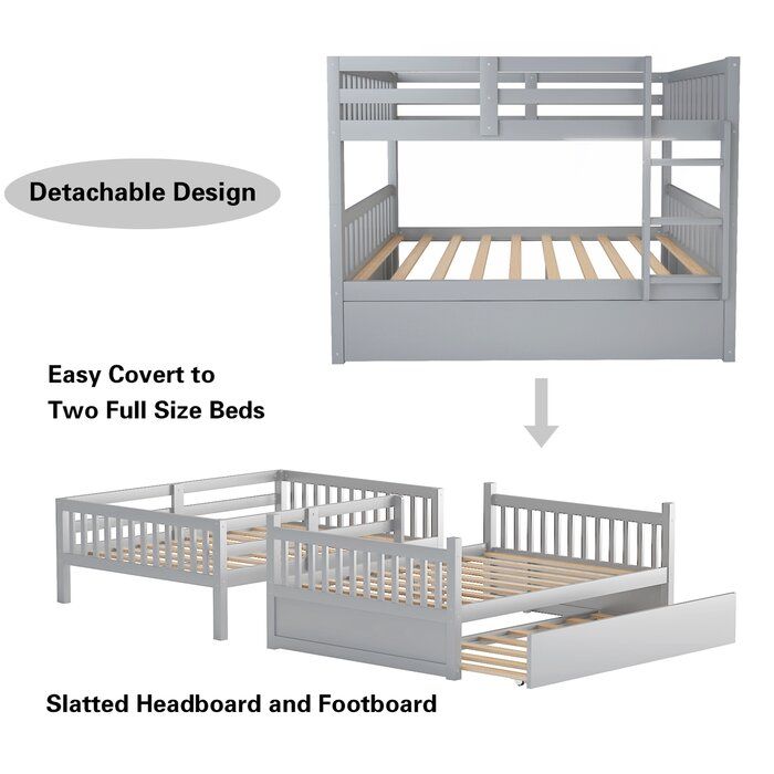Hajrah Full over Full Bunk Bed thumbnail 5
