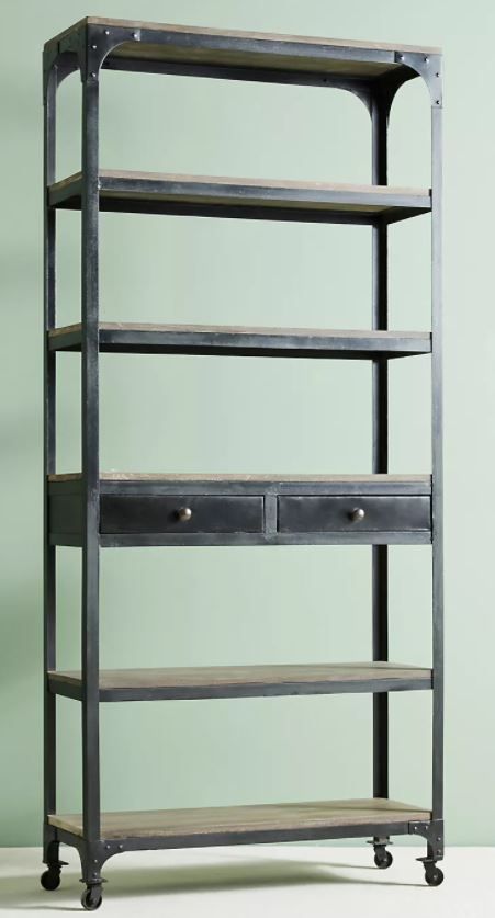 Decker Five Shelf Bookshelf thumbnail 2