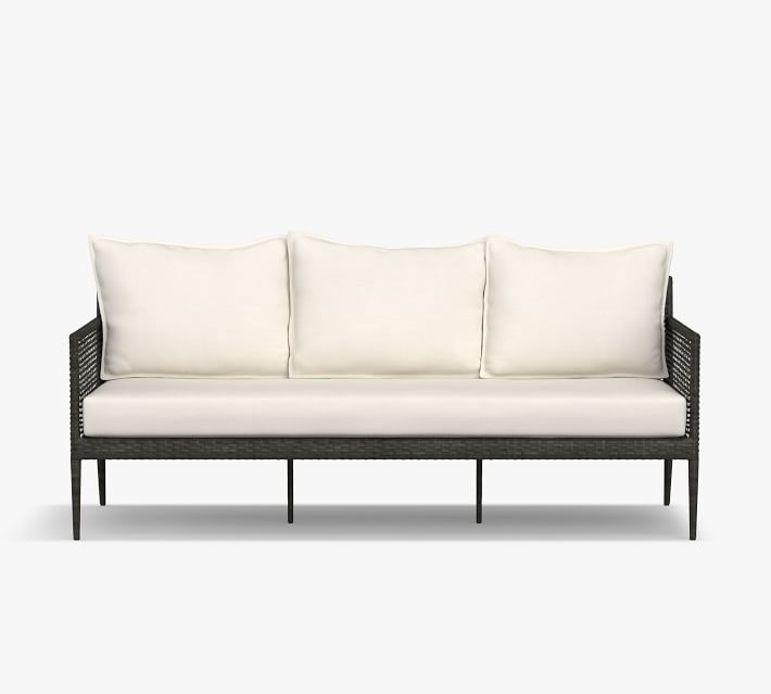 Cammeray Wicker Sofa with Cushion thumbnail 3