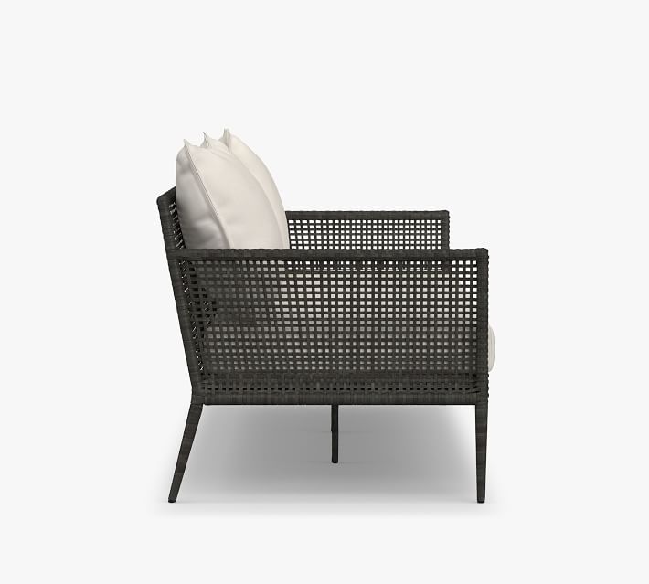 Cammeray Wicker Sofa with Cushion thumbnail 4