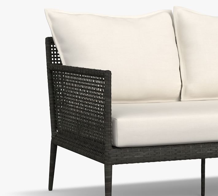 Cammeray Wicker Sofa with Cushion thumbnail 6