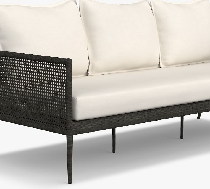Cammeray Wicker Sofa with Cushion thumbnail 7