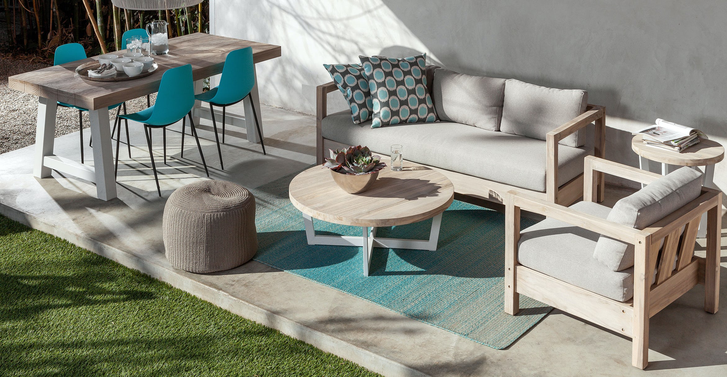 Toba Driftwood Gray Side Table thumbnail 2