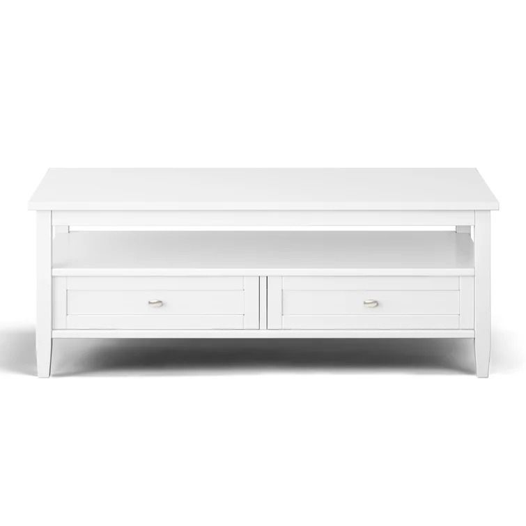 Oyama Solid Wood Coffee Table with Storage thumbnail 3