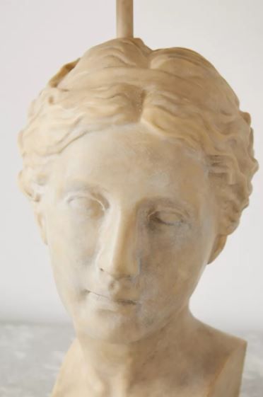 Grecian Bust Table Lamp thumbnail 3