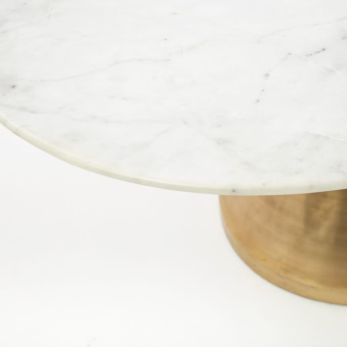 Silhouette Pedestal Oval Dining Table thumbnail 3