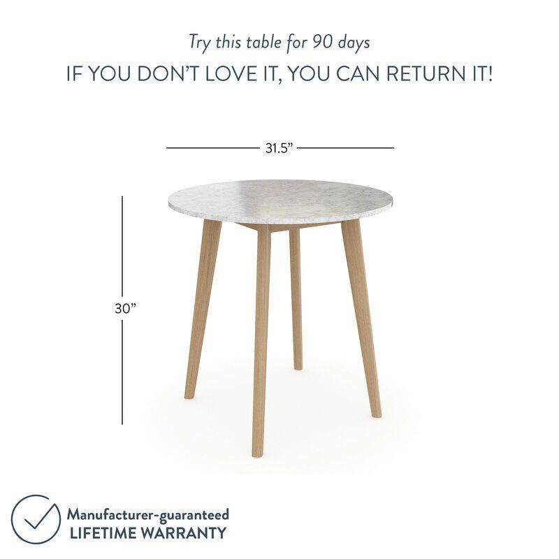 Drubin 31.5 Dining Table thumbnail 3