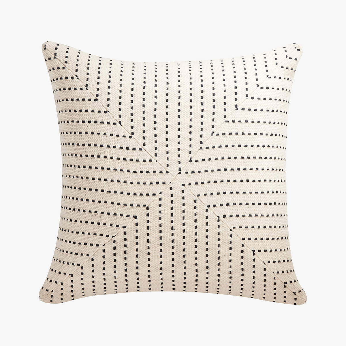 Clique White Pillow With Feather With Insert-20"x20" thumbnail 3