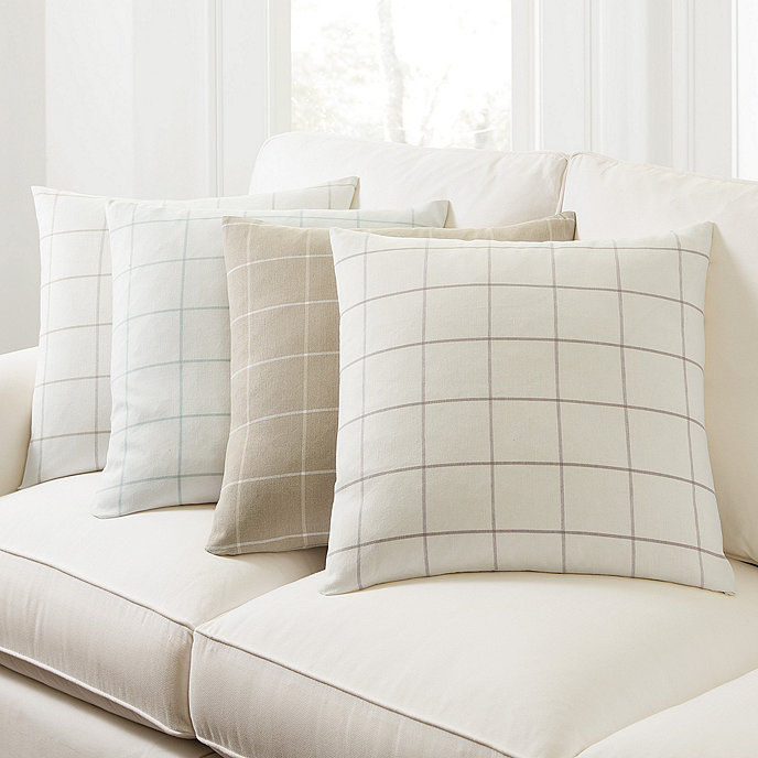 Jones Windowpane Pillow thumbnail 2