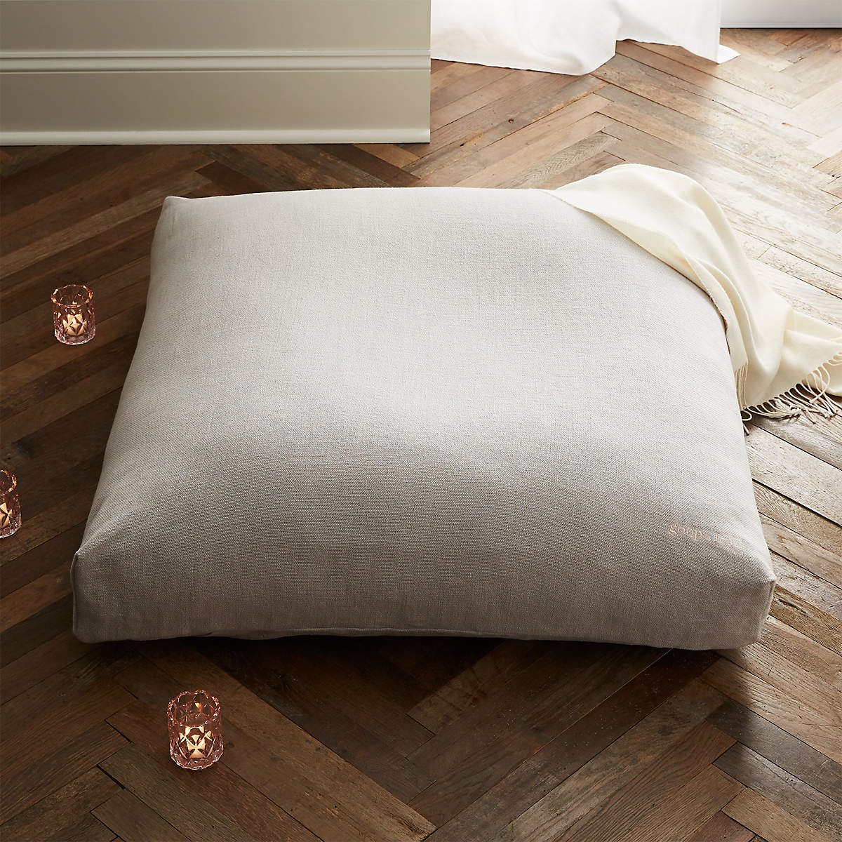 Sedona Large Zabuton Floor Pillow With insert-36.5"x7" thumbnail 2