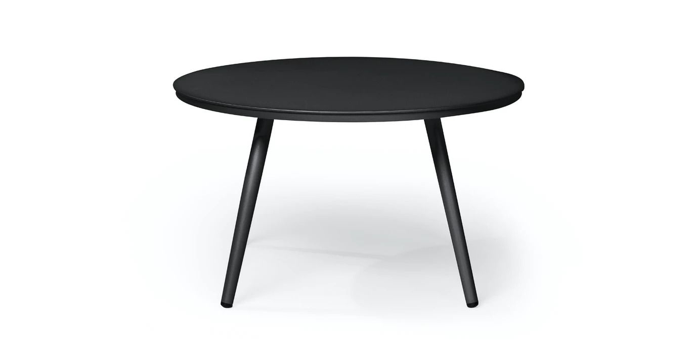 Halden Dark Charcoal 28" Round Side Table thumbnail 3