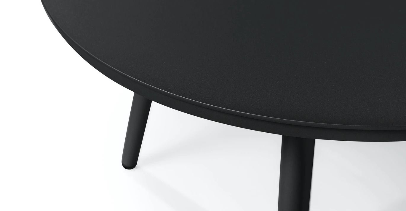 Halden Dark Charcoal 28" Round Side Table thumbnail 5