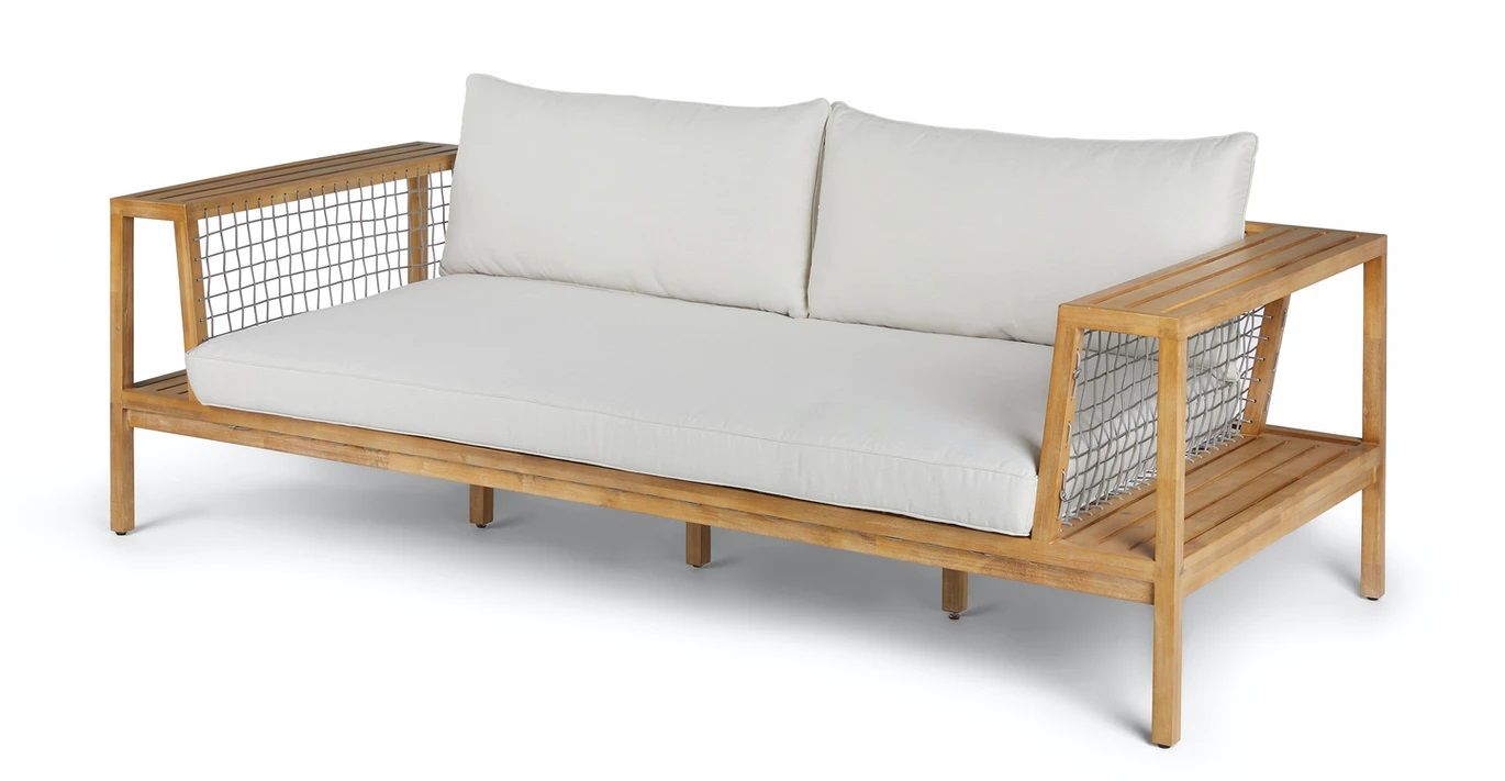 Callais Lily White Sofa thumbnail 2