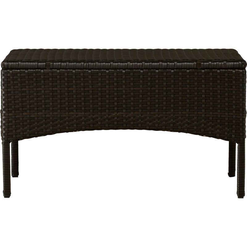 Lauer 4 Piece Rattan Table thumbnail 3