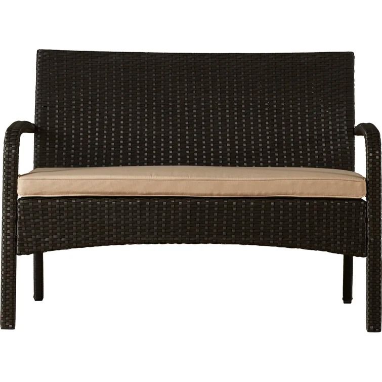 Lauer 4 Piece Rattan Sofa thumbnail 3