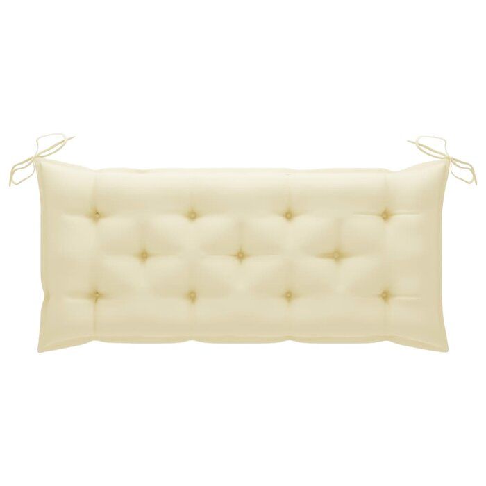 Garden Bench With Anthracite Cushion thumbnail 5