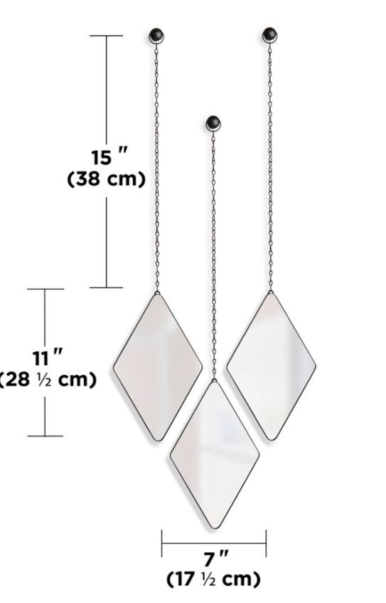 DIMA DIAMOND MIRROR thumbnail 3