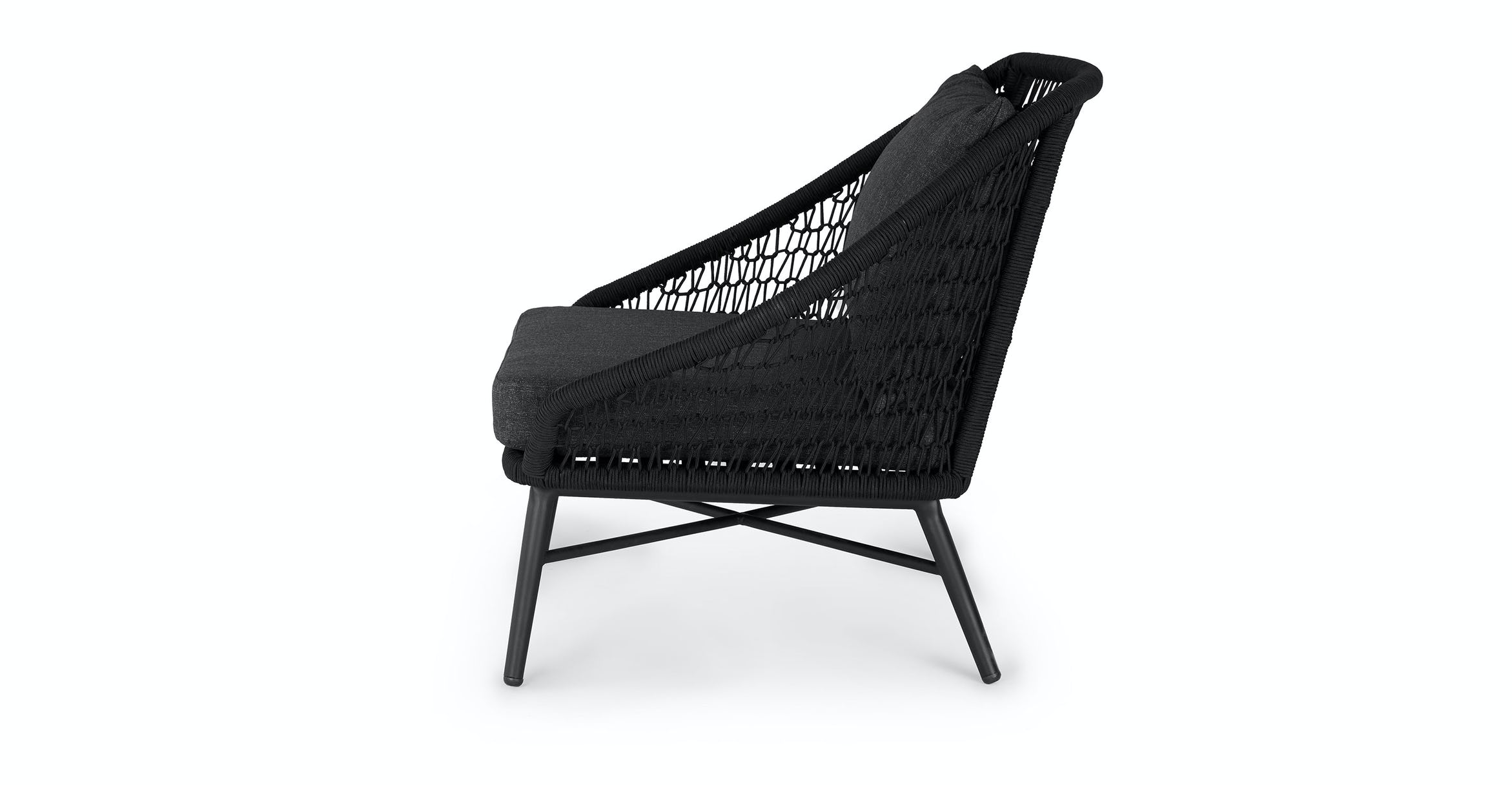 Tupo Slate Gray Lounge Chair thumbnail 2