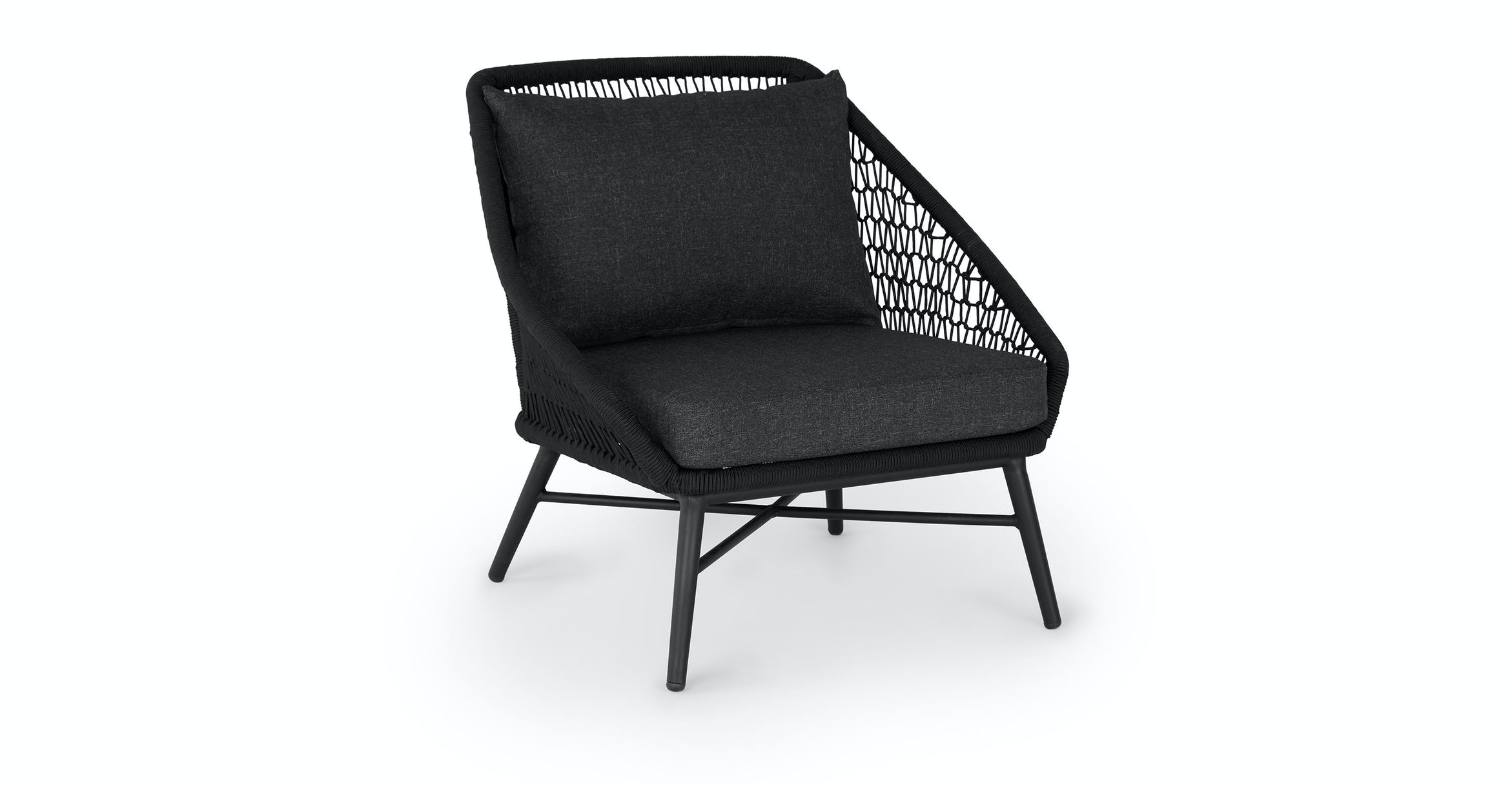Tupo Slate Gray Lounge Chair thumbnail 4