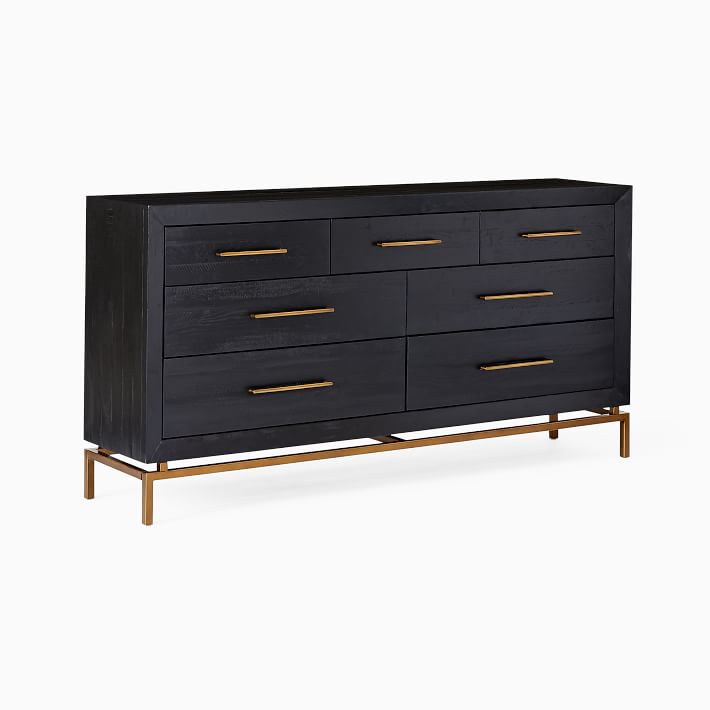 ALEXA BURNISHED DRAWER DRESSER thumbnail 2