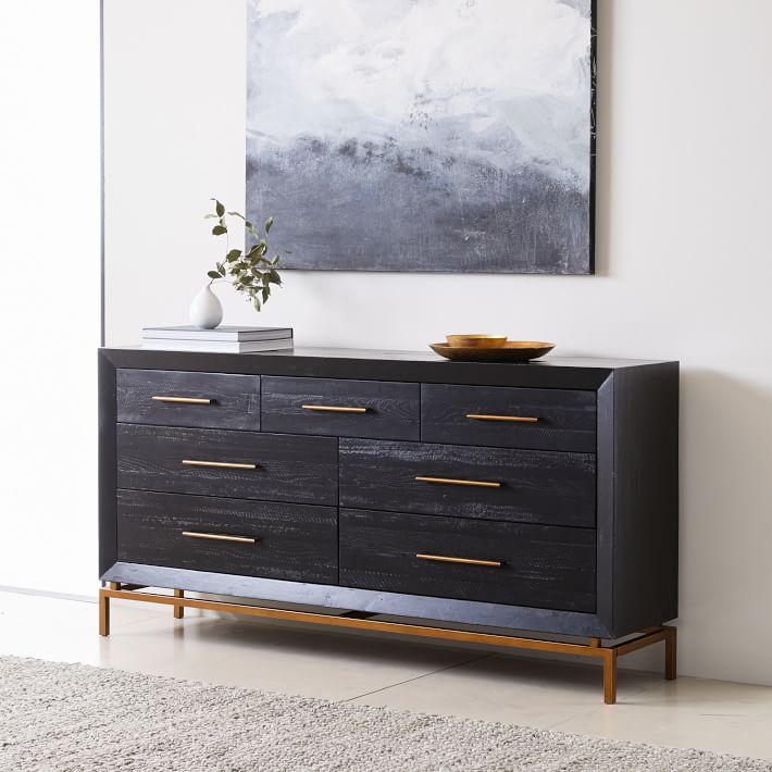 ALEXA BURNISHED DRAWER DRESSER thumbnail 3