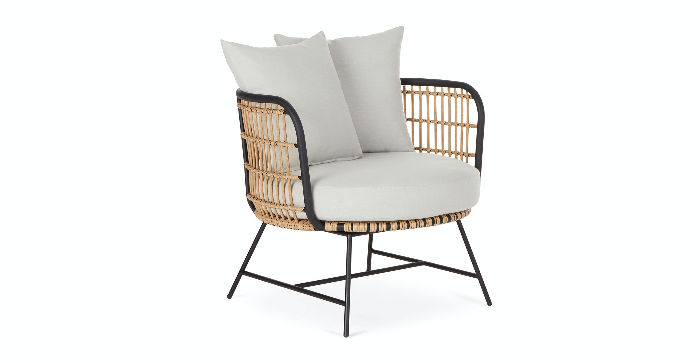 Onya lily white lounge chair thumbnail 2