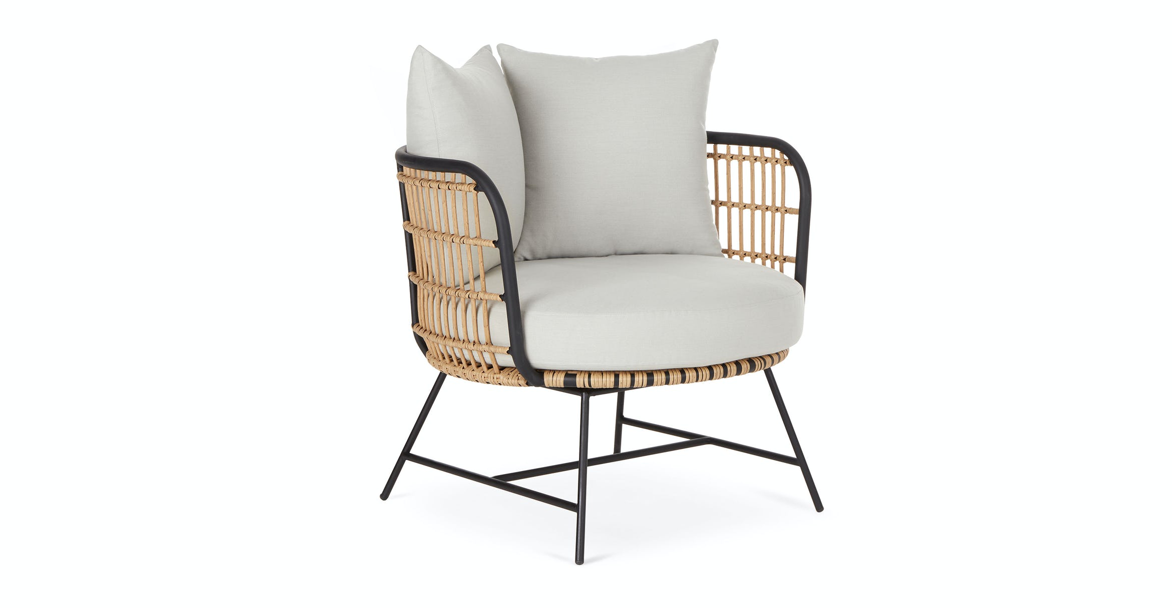 Onya lily white lounge chair thumbnail 4