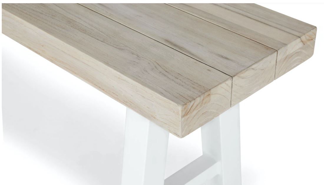 TAVOLA DRIFTWOOD GRAY BENCH thumbnail 3