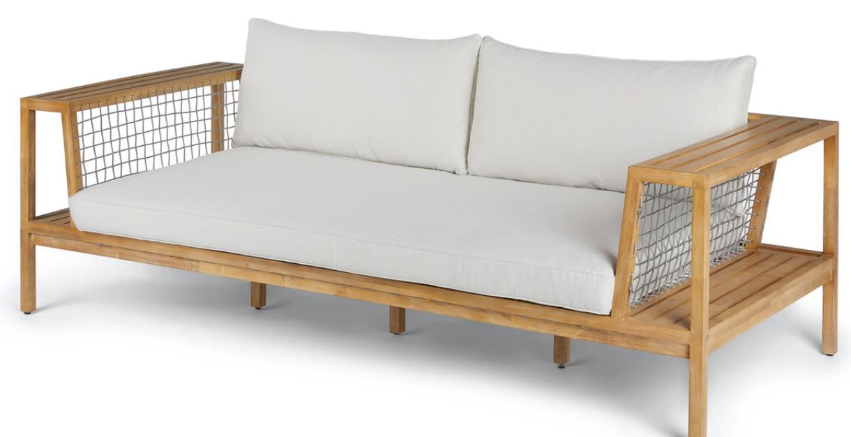 CALLAIS LILY WHITE SOFA thumbnail 4