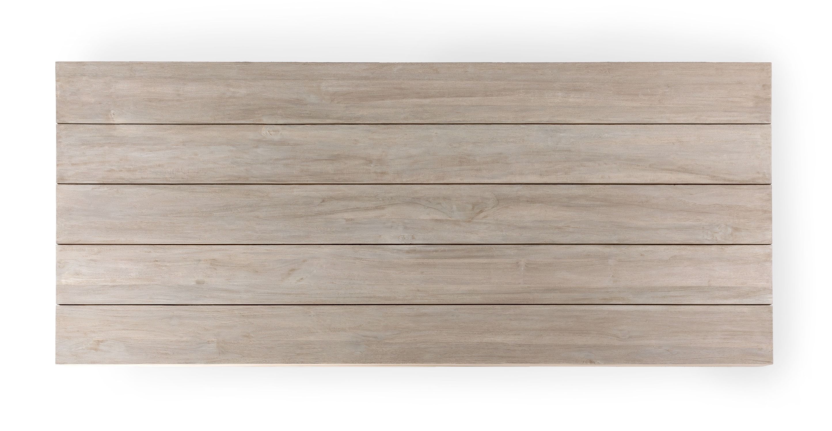 Tavola Driftwood Gray Dining Table For 8 thumbnail 4