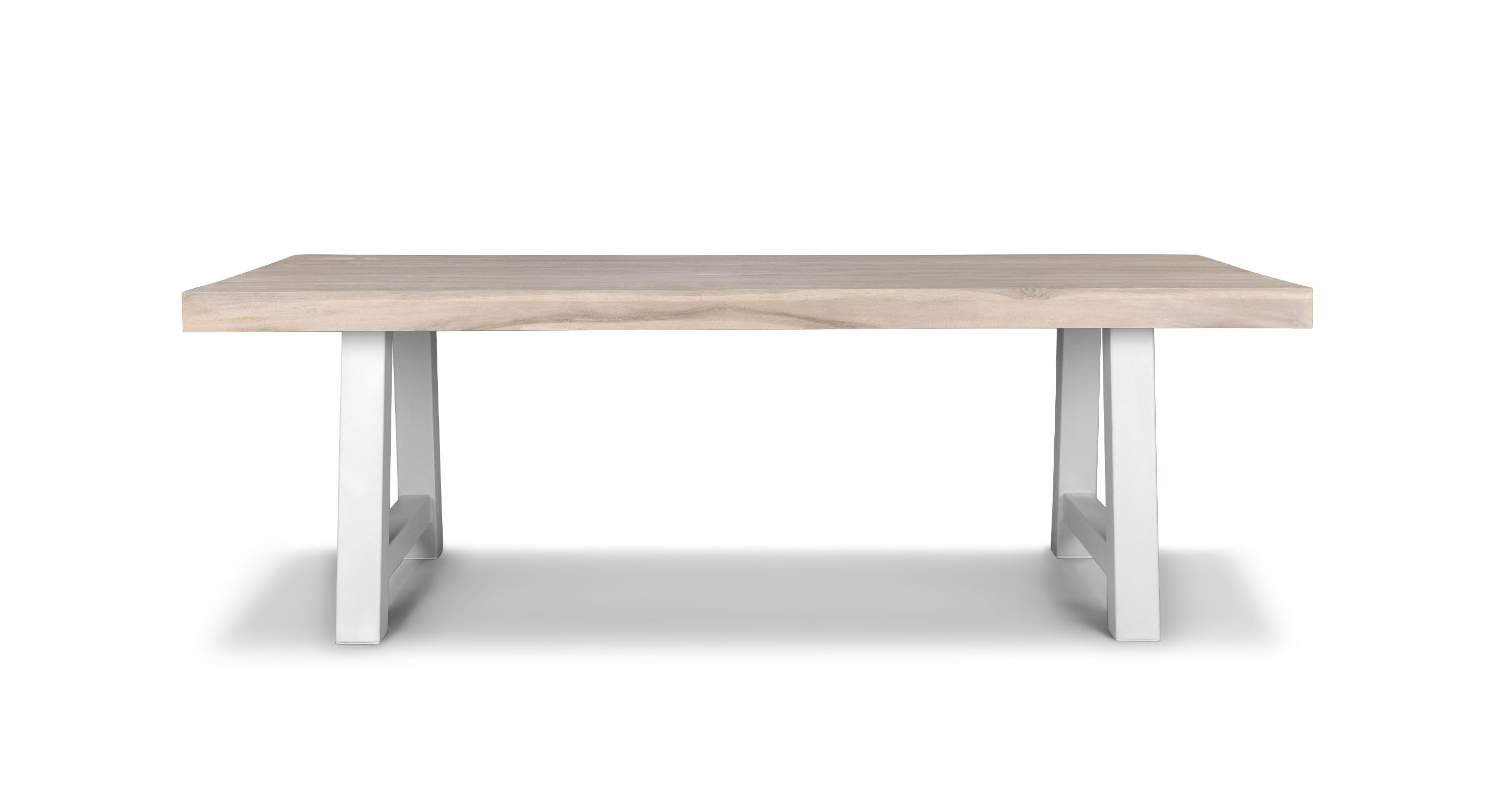Tavola Driftwood Gray Dining Table For 8 thumbnail 3