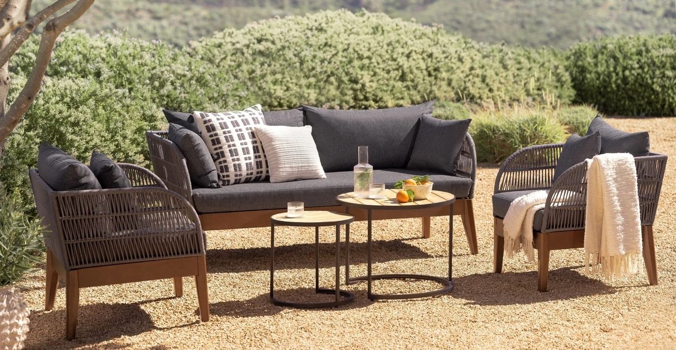 Tima Sand Brown Coffee Table thumbnail 2