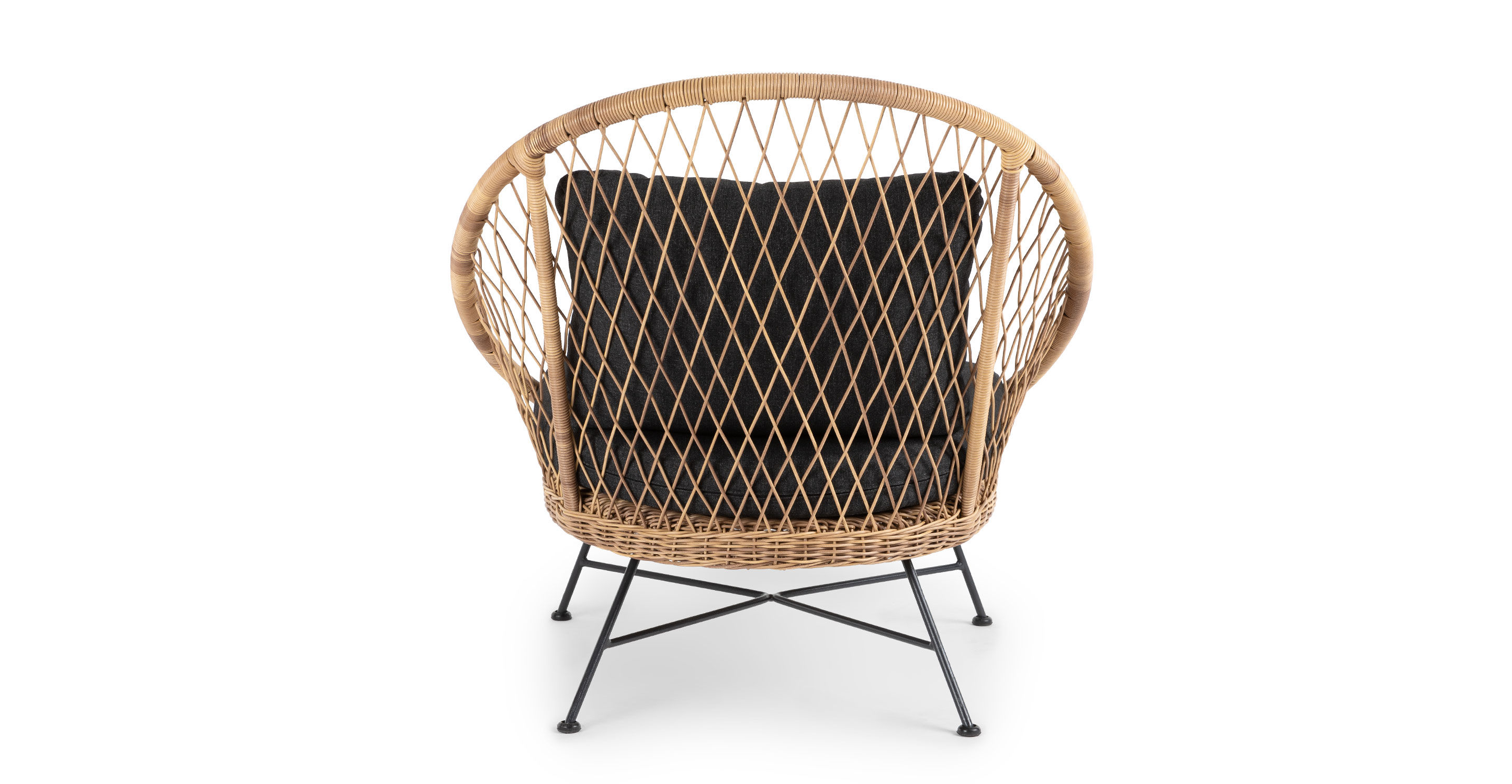 Aeri Slate Gray Lounge Chair thumbnail 4