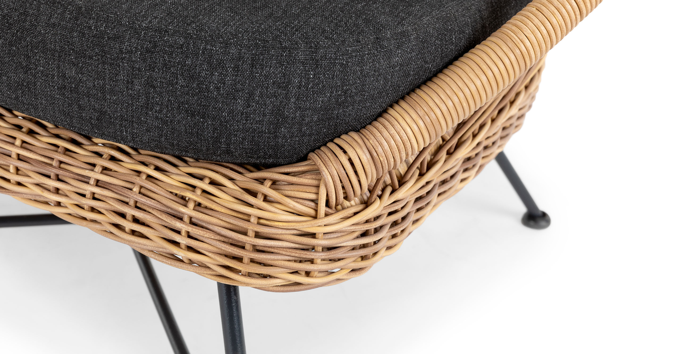 Aeri Slate Gray Lounge Chair thumbnail 6