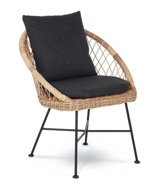 Aeri Slate Gray Dining Chair thumbnail 2