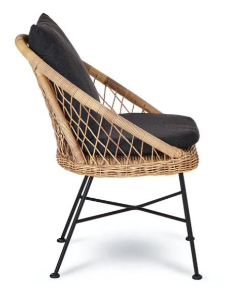 Aeri Slate Gray Dining Chair thumbnail 3