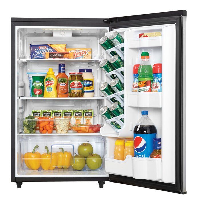 DANBY CLASSIC RETRO FREESTANDING MINI FRIDGE thumbnail 3