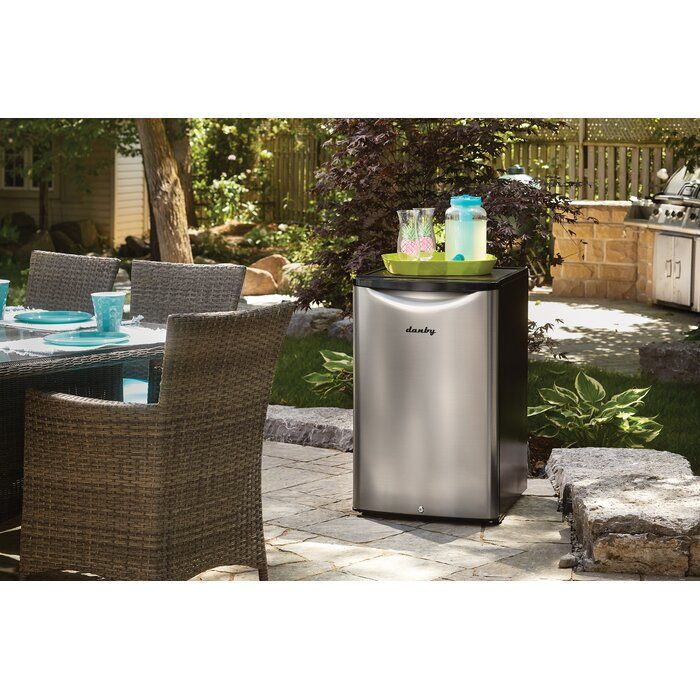 DANBY CLASSIC RETRO FREESTANDING MINI FRIDGE thumbnail 5