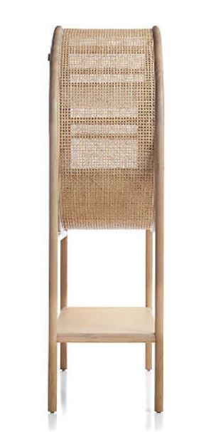 West Natural Cane Bar Cabinet thumbnail 2