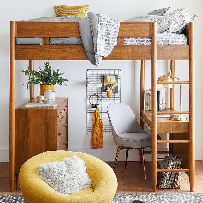 WEST ELM X PBT MID CENTURY LOFT BED thumbnail 4