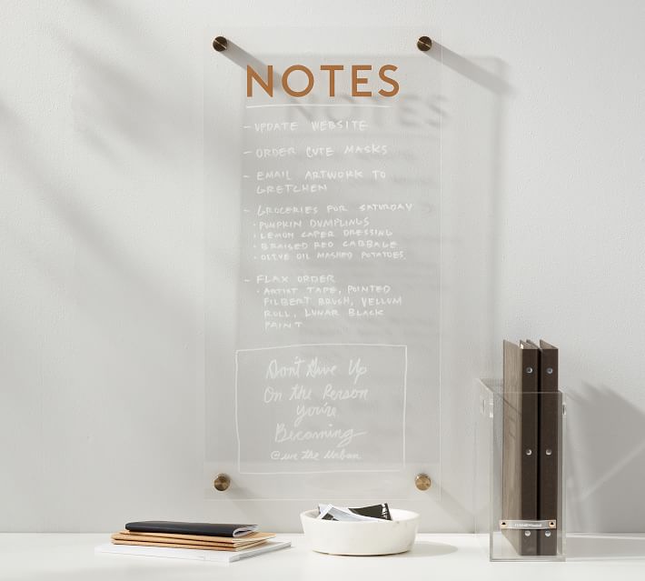 Acrylic Notes Board thumbnail 2