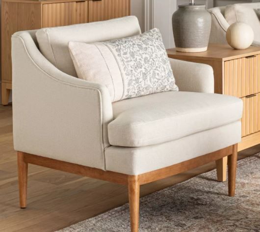 H0WELL UPHOLSTERED ACCENT CHAIR thumbnail 3