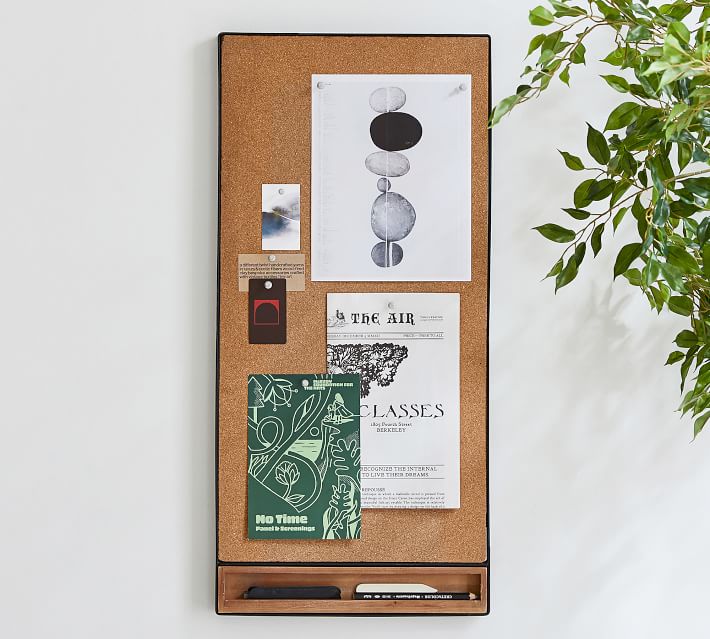 TRENTON 3 PIECE ESSENTIAL ORGANIZATION SET WITH CORKBOARD thumbnail 2