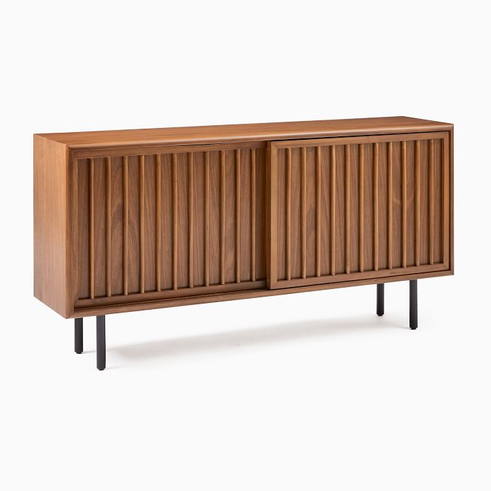 Slatted Media Console thumbnail 2
