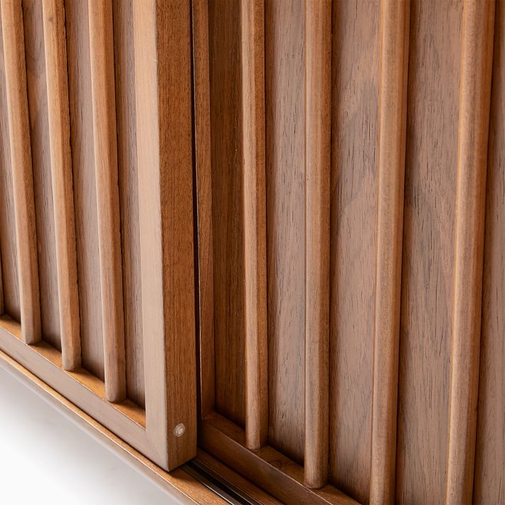 Slatted Media Console thumbnail 5