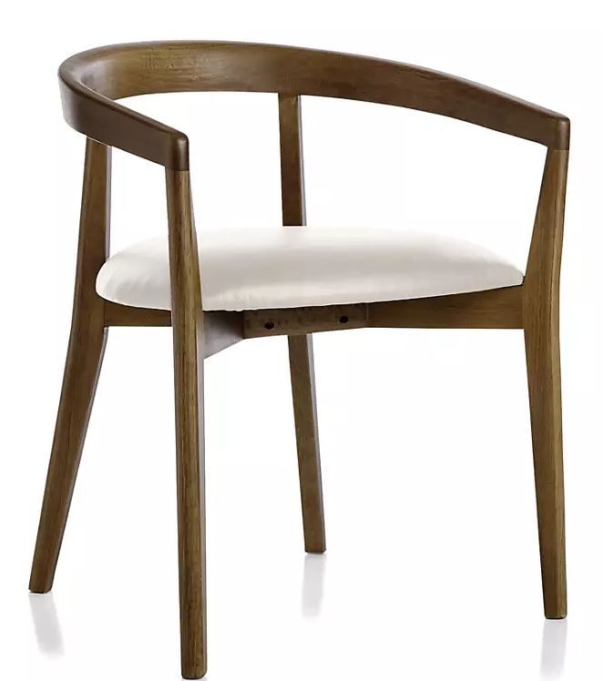 CULLEN SHIITAKE SAND ROUND BACK DINNING CHAIR thumbnail 2